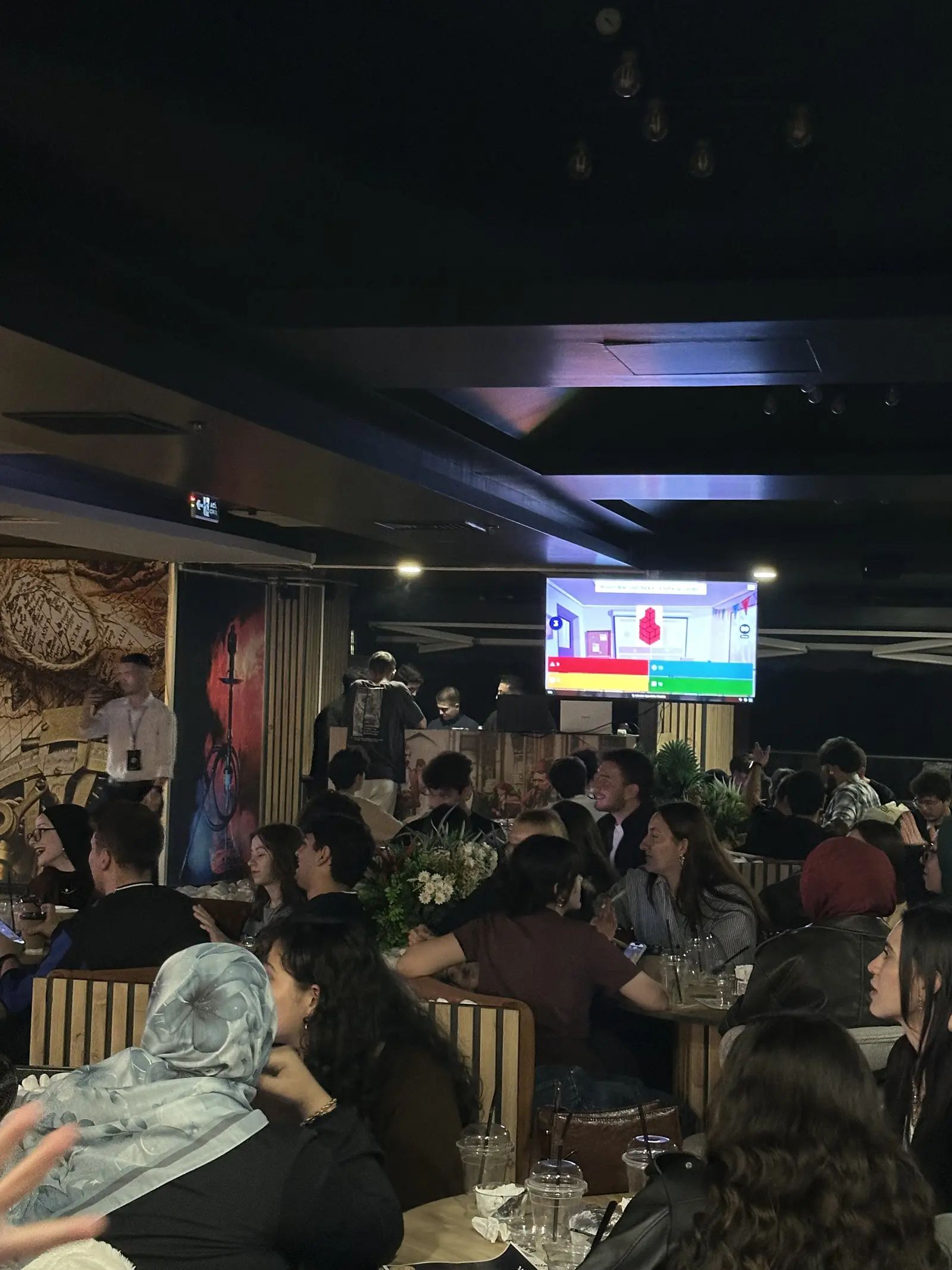 Tanışma etkinliğinden bir kare