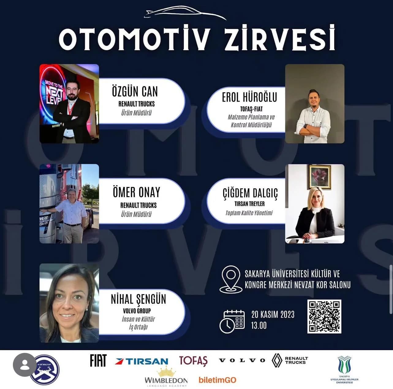Otomotiv Zirvesi (2023) etkinlik afişi
