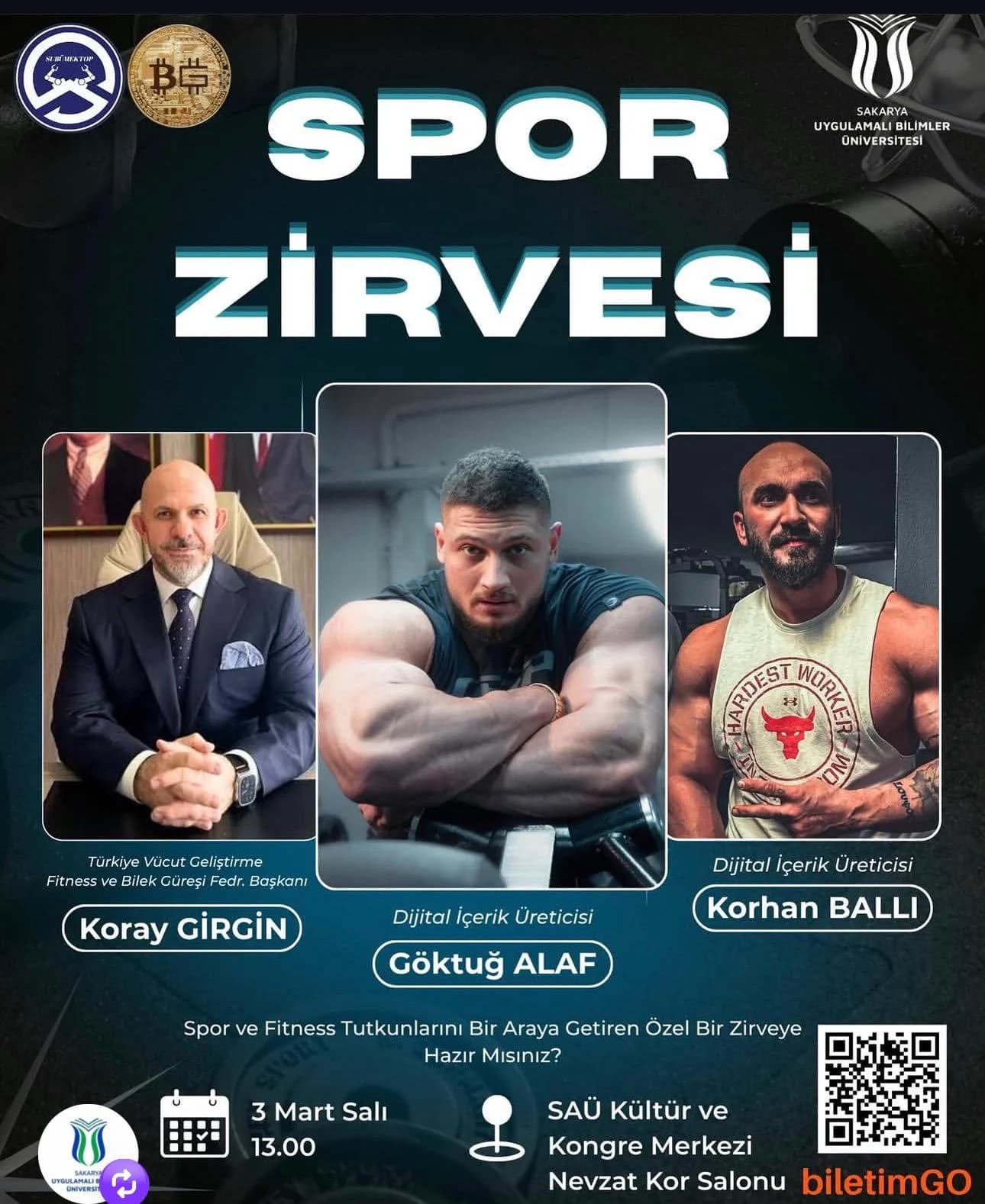 Spor Zirvesi etkinlik afişi