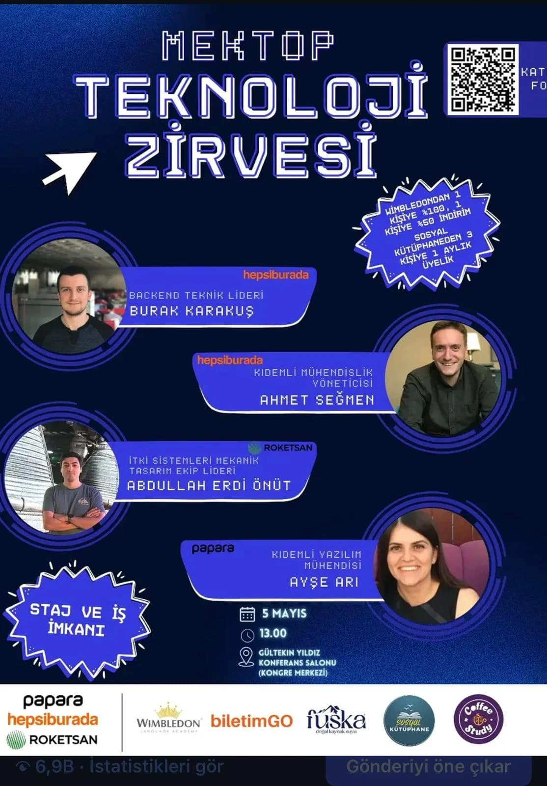 Teknoloji Zirvesi (2025) etkinlik afişi